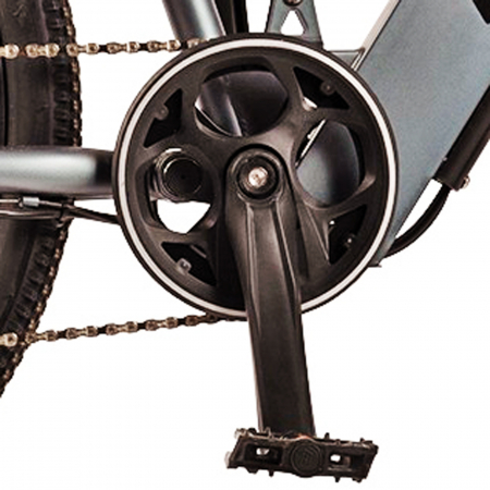 Bicicleta electrica MTB-FS 26" CARPAT Knight C26519E, jante magneziu, cadru aluminiu 17", manete index, frane disc, 7 viteze [5]