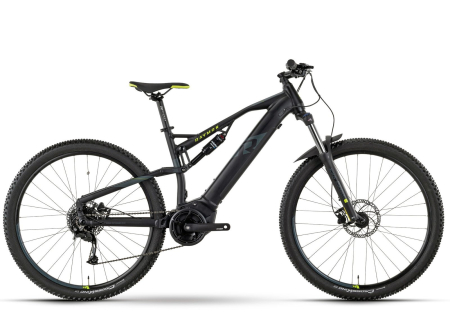Bicicleta electrica MTB-FS 29" RAYMON FullRay 130E 4.0, cadru aluminiu, manete secventiale, frane hidraulice, 9 viteze, negru [1]