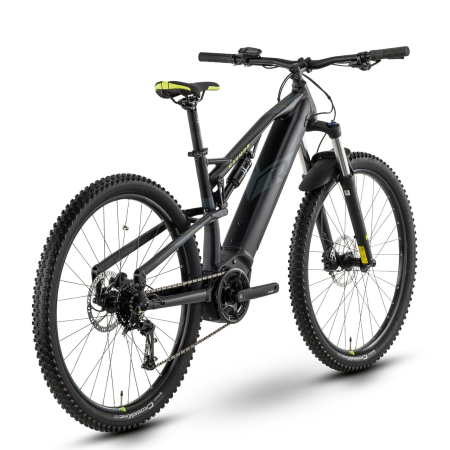 Bicicleta electrica MTB-FS 29" RAYMON FullRay 130E 4.0, cadru aluminiu, manete secventiale, frane hidraulice, 9 viteze, negru [2]