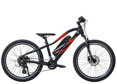 Bicicleta electrica MTB-HT 24" PROPHETE Graveler, cadru aluminiu ,  manete secventiale, frane hidraulice, 7 viteze [1]