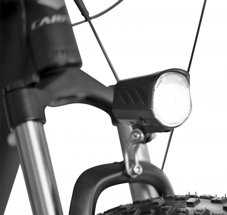 Bicicleta electrica MTB-HT 27.5" CARPAT Electric C275H7E, cadru aluminiu, manete secventiale, frane hidraulice, 11 viteze [12]