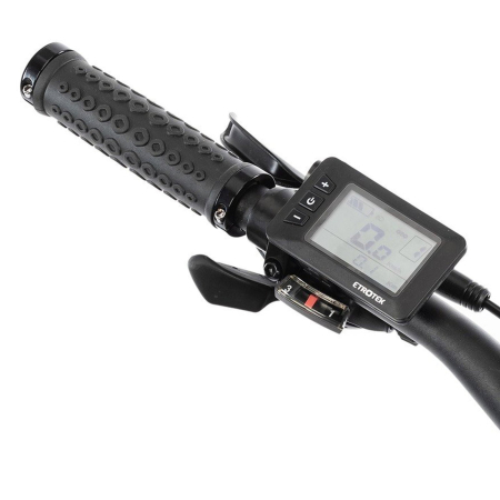 Bicicleta electrica MTB-HT 27.5" DEVRON Riddle M1.7, cadru aluminiu 19", manete secventiale, frane hidraulice, 18 viteze, gri [6]