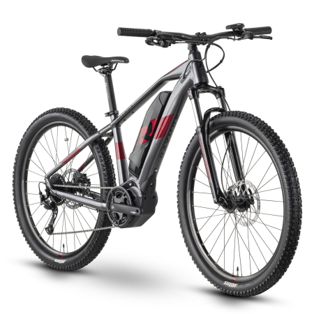 BICICLETE ELECTRICE - Bicicleta electrica MTB-HT 27.5" RAYMON HardRay E3.0, cadru aluminiu, manete secventiale, frane hidraulice, 9 viteze