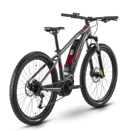 Bicicleta electrica MTB-HT 27.5" RAYMON HardRay E3.0, cadru aluminiu, manete secventiale, frane hidraulice, 9 viteze [2]