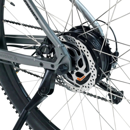 Bicicleta electrica MTB-HT 29" CORWIN 29223, cadru aluminiu, manete secventiale, frane hidraulice, 9 viteze [6]