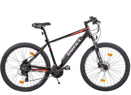 BICICLETE ELECTRICE - Bicicleta electrica MTB-HT 29" OMEGA Liohult, cadru aluminiu, frane hidraulice, 21 viteze