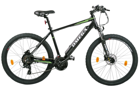 BICICLETE ELECTRICE - Bicicleta electrica MTB-HT 29" OMEGA Liohult, cadru aluminiu, frane hidraulice, 21 viteze