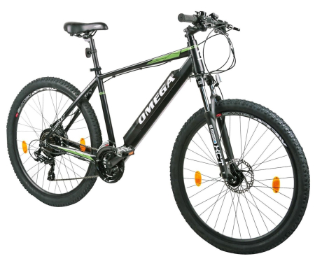 Bicicleta electrica MTB-HT 29" OMEGA Liohult, cadru aluminiu, frane hidraulice, 21 viteze [1]