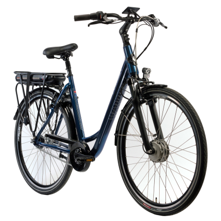 BICICLETE ELECTRICE - Bicicleta electrica oras 28" CORWIN 28324, cadru aluminiu, manete revoshift, frane V-Brake, 7 viteze