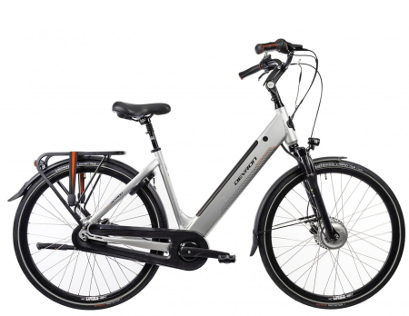 BICICLETE ELECTRICE - Bicicleta electrica City 28" DEVRON 28426, cadru aluminiu, frane hidraulice, 8 viteze