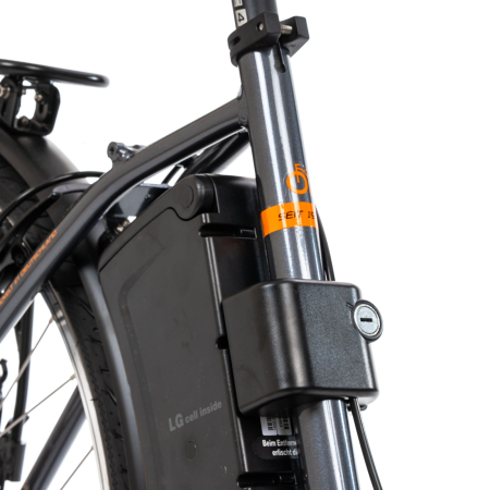 Bicicleta electrica oras 28" PROPHETE 990 Geniesser Elektro-Fahrad, cadru aluminiu 18",  frane V-Brake hidraulice, 7 viteze, gri [11]