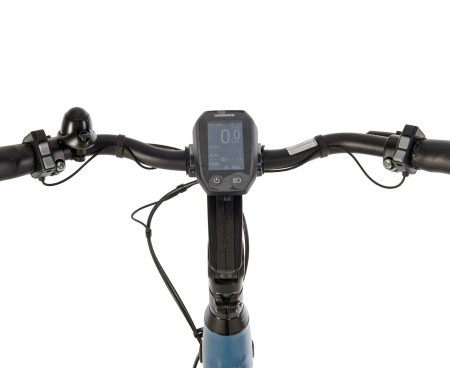 Bicicleta electrica oras CORWIN Elite Steps 28428, cadru aluminiu 21", frane hidraulice, 8 viteze, gri [9]