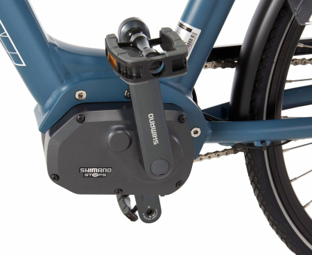 Bicicleta electrica oras CORWIN Elite Steps 28428, cadru aluminiu 21", frane hidraulice, 8 viteze, gri [3]