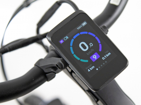 Bicicleta electrica oras 28" STELLA Vincenza 28124, cadru aluminiu 20", manete RevoShift, frane disc/torpedo, 8 viteze, negru [9]