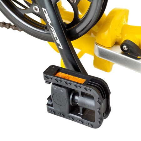 Bicicleta electrica pliabila 20" DEVRON 20122, cadru aluminiu, manete secventiale, frane V-Brake, 7 viteze [12]