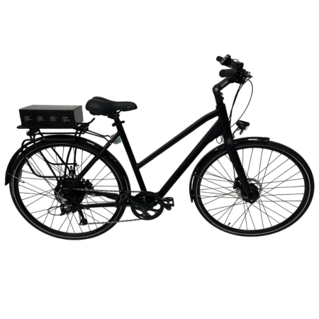 BICICLETE ELECTRICE - Bicicleta electrica Prophete 52581B - 28 inch, L, Negru