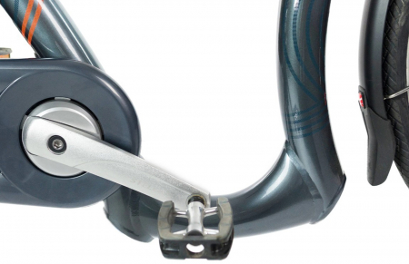 Bicicleta electrica oras STELLA Nantes FDST RTE 2.1, cadru aluminiu 18", manete RevoShift, frane hidraulice, 7 viteze, gri [4]