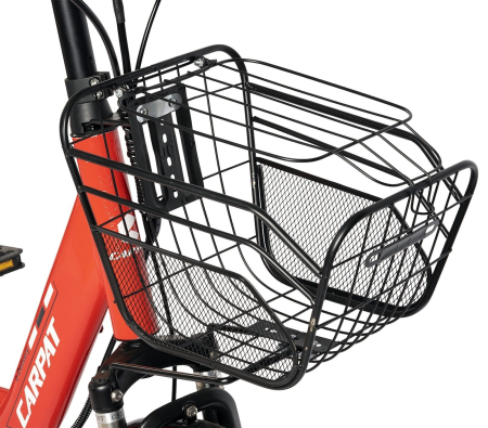 Bicicleta electrica tip scooter 20" CARPAT E-Delivery 20314E, cadru otel 16", frane tambur/disc, autonomie 60-80 km [12]