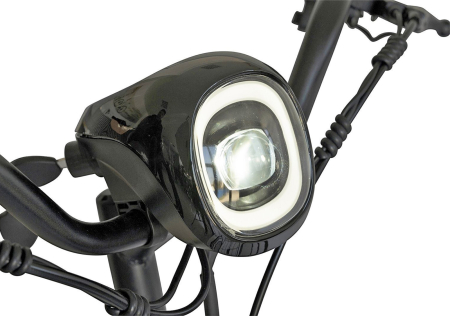 Bicicleta electrica tip scooter 20" CARPAT E-Delivery 20314E, cadru otel 16", frane tambur/disc, autonomie 60-80 km [9]