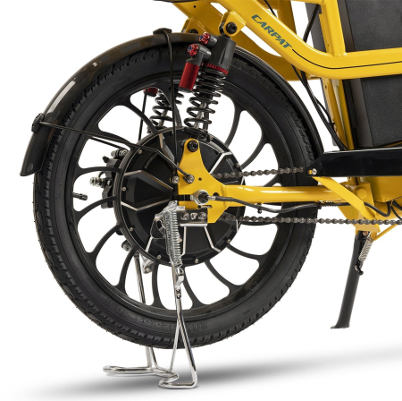 Bicicleta electrica tip scooter 20" CARPAT E-Delivery 20314E, cadru otel 16", frane tambur/disc, autonomie 60-80 km [8]