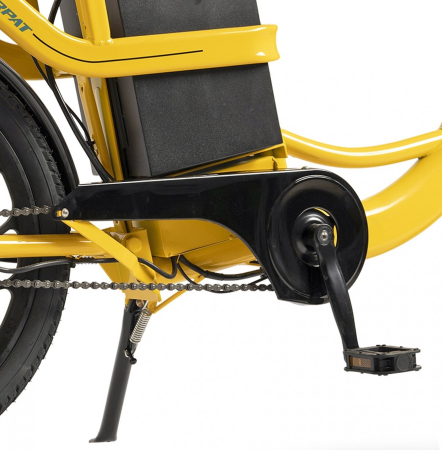 Bicicleta electrica tip scooter 20" CARPAT E-Delivery 20314E, cadru otel 16", frane tambur/disc, autonomie 60-80 km [6]