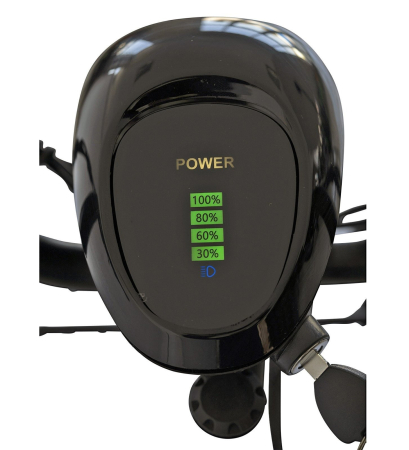 Bicicleta electrica tip scooter 20" CARPAT E-Delivery 20314E, cadru otel 16", frane tambur/disc, autonomie 60-80 km [7]