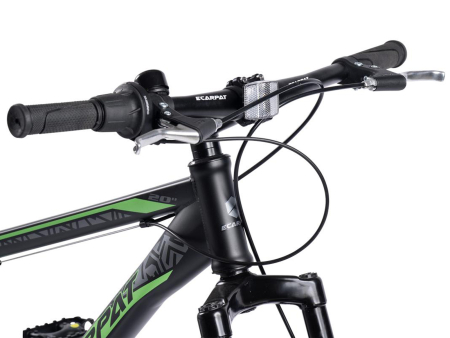 Bicicleta Fat Bike 20" CARPAT Nunu, cadru otel 13.5", manete RevoShift, frane disc, 7 viteze, varsta 7-10 ani  [4]