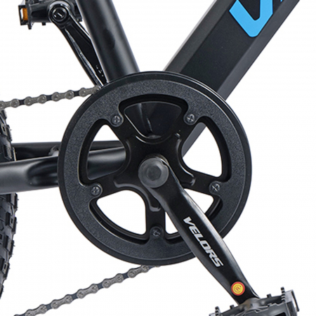 Bicicleta Fat Bike 20" VELORS Hercules, cadru otel 13.5", manete RevoShift, frane disc, 7 viteze [6]