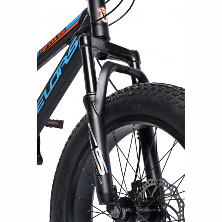 Bicicleta Fat Bike 20" VELORS Hercules, cadru otel 13.5", manete RevoShift, frane disc, 7 viteze [3]