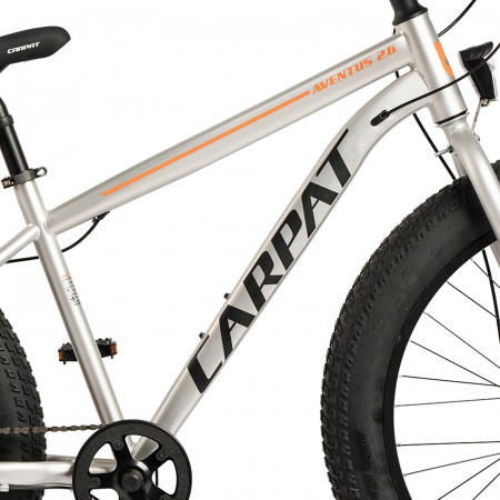 Bicicleta Fat Bike 26" CARPAT Aventus 2.6, cadru otel, manete RevoShift, frane disc, 7 viteze [9]