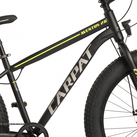 Bicicleta Fat Bike 26" CARPAT Aventus 2.6, cadru otel, manete RevoShift, frane disc, 7 viteze [9]