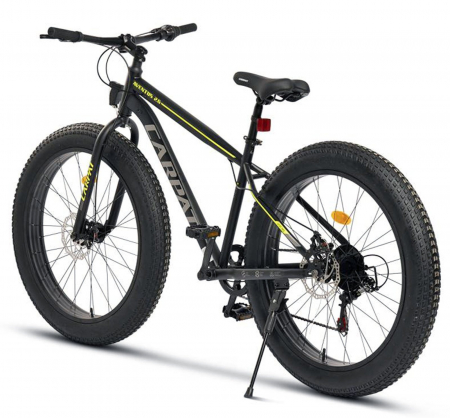 Bicicleta Fat Bike 26" CARPAT Aventus 2.6, cadru otel, manete RevoShift, frane disc, 7 viteze [2]
