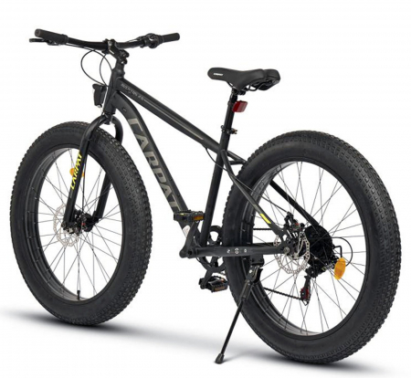 Bicicleta Fat Bike 26" CARPAT Aventus 2.6, cadru otel, manete RevoShift, frane disc, 7 viteze [2]