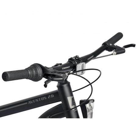 Bicicleta Fat Bike 26" CARPAT Aventus 2.6, cadru otel, manete RevoShift, frane disc, 7 viteze [4]