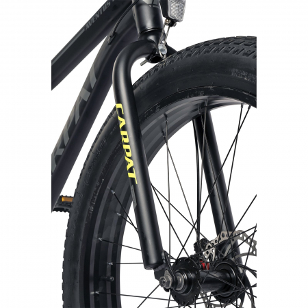 Bicicleta Fat Bike 26" CARPAT Aventus 2.6, cadru otel, manete RevoShift, frane disc, 7 viteze [3]