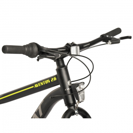 Bicicleta Fat Bike 26" CARPAT Aventus 2.6, cadru otel, manete RevoShift, frane disc, 7 viteze [4]