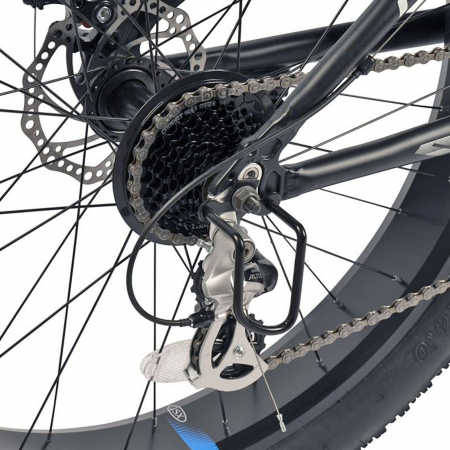 Bicicleta Fat Bike 26" CARPAT BigOne 2.6, cadru aluminiu, manete secventiale, frane disc, 16 viteze [8]