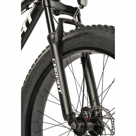 Bicicleta Fat Bike 26" CARPAT BigOne 2.6, cadru aluminiu, manete secventiale, frane disc, 16 viteze [3]
