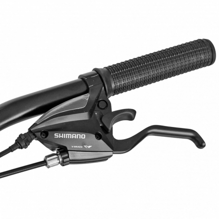 Bicicleta Fat Bike 26" CARPAT BigOne 2.6, cadru aluminiu, manete secventiale, frane disc, 16 viteze [5]