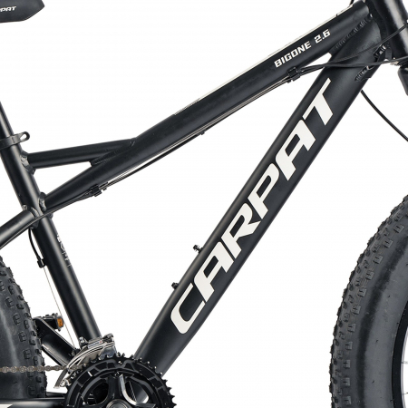 Bicicleta Fat Bike 26" CARPAT BigOne 2.6, cadru aluminiu, manete secventiale, frane disc, 16 viteze [11]