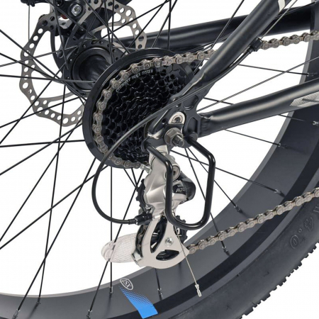 Bicicleta Fat Bike 26" CARPAT BigOne 2.6, cadru aluminiu, manete secventiale, frane disc, 16 viteze [8]