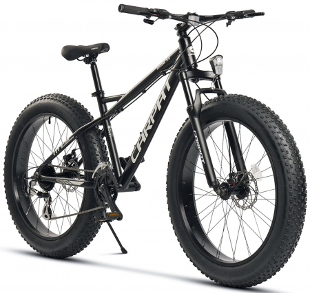 Bicicleta Fat Bike 26" CARPAT BigOne 2.6, cadru aluminiu, manete secventiale, frane disc, 16 viteze [1]