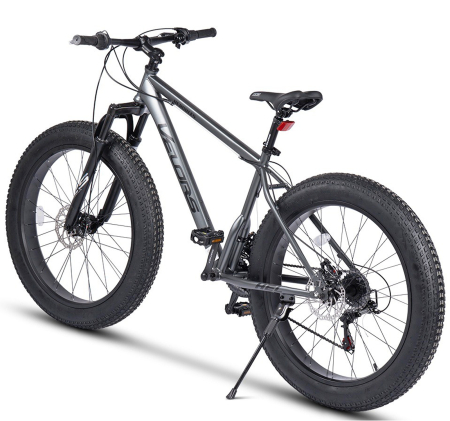 Bicicleta Fat Bike 26" VELORS Hercules, cadru otel, manete RevoShift, frane disc, 21 viteze [2]