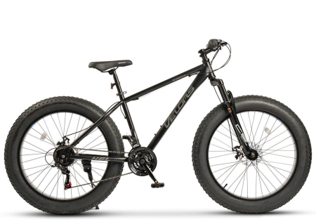 Bicicleta Fat Bike 26" VELORS Hercules, cadru otel, manete RevoShift, frane disc, 21 viteze [1]