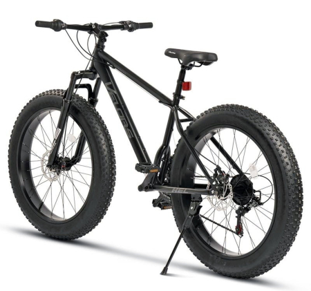Bicicleta Fat Bike 26" VELORS Hercules, cadru otel, manete RevoShift, frane disc, 21 viteze [2]