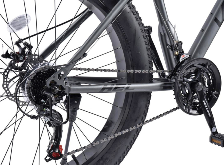 Bicicleta Fat Bike 26" VELORS Hercules, cadru otel, manete RevoShift, frane disc, 21 viteze [7]