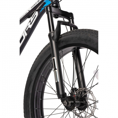 Bicicleta Fat Bike 26" VELORS Wolf 2.6, cadru otel, manete RevoShift, frane disc, 21 viteze [3]