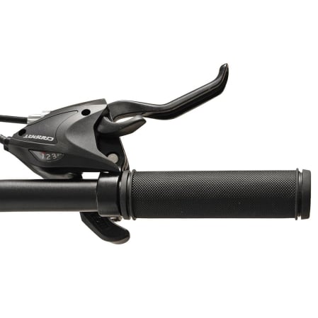 Bicicleta Fat Bike full-suspension 26" VELORS Duro 2.6, cadru otel 17", manete secventiale, frane disc, 21 viteze [6]