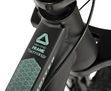 Bicicleta Fat Bike full-suspension 26" VELORS Duro 2.6, cadru otel 17", manete secventiale, frane disc, 21 viteze [13]