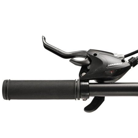 Bicicleta Fat Bike full-suspension 26" VELORS Duro 2.6, cadru otel 17", manete secventiale, frane disc, 21 viteze [5]